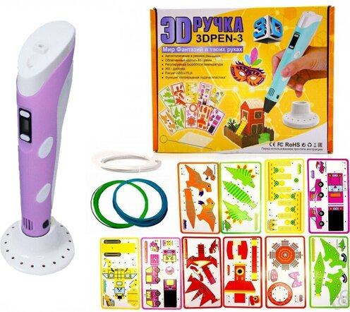 3Д ручка 3D Pen-3 c LCD дисплеем